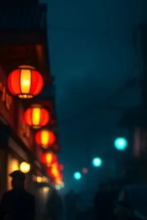 动画电影《深海邮局》海底灯塔的竖版海报